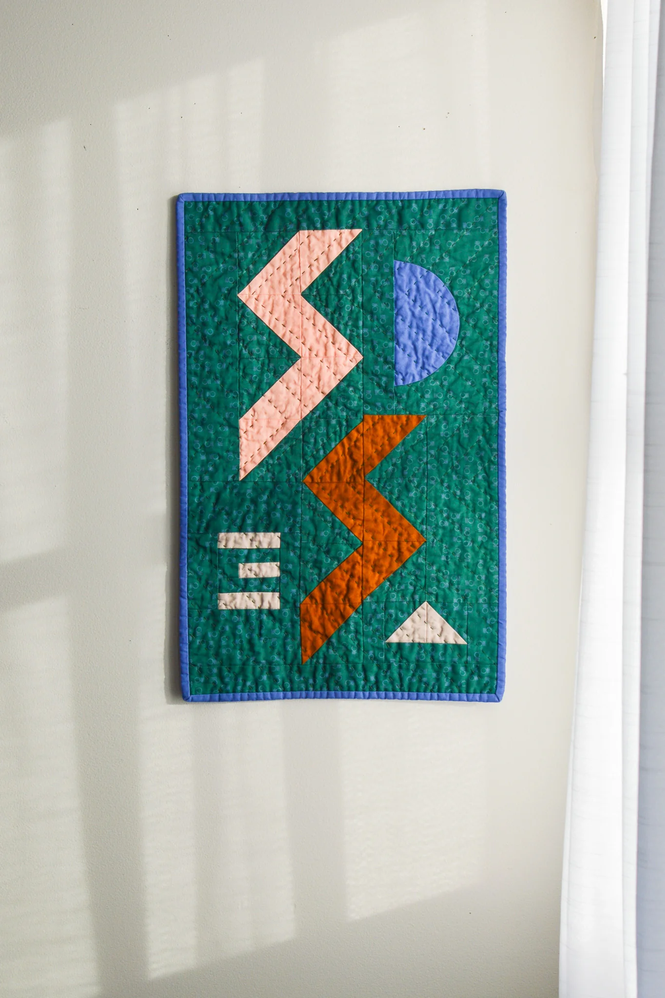 Waves (Denial) | PDF Download Mini Quilt Pattern - Image 2