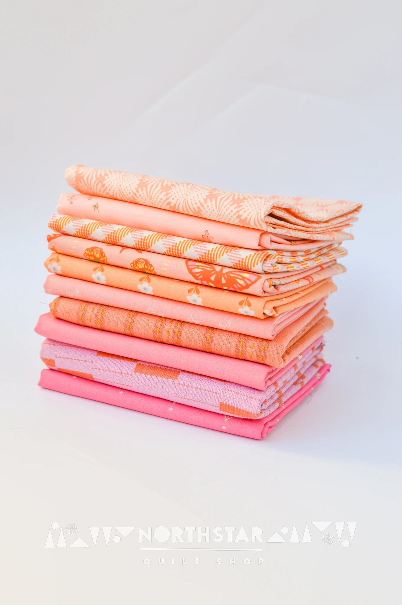 Pretty In Pink & Peach Bundle | Modern Quilting Fabrics - Image 6