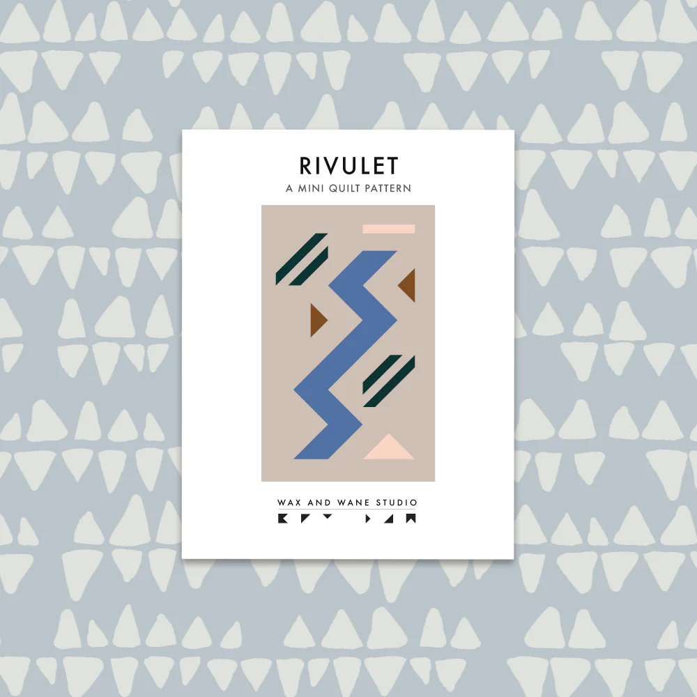 Rivulet (Compassion) | PDF Download Mini Quilt Pattern