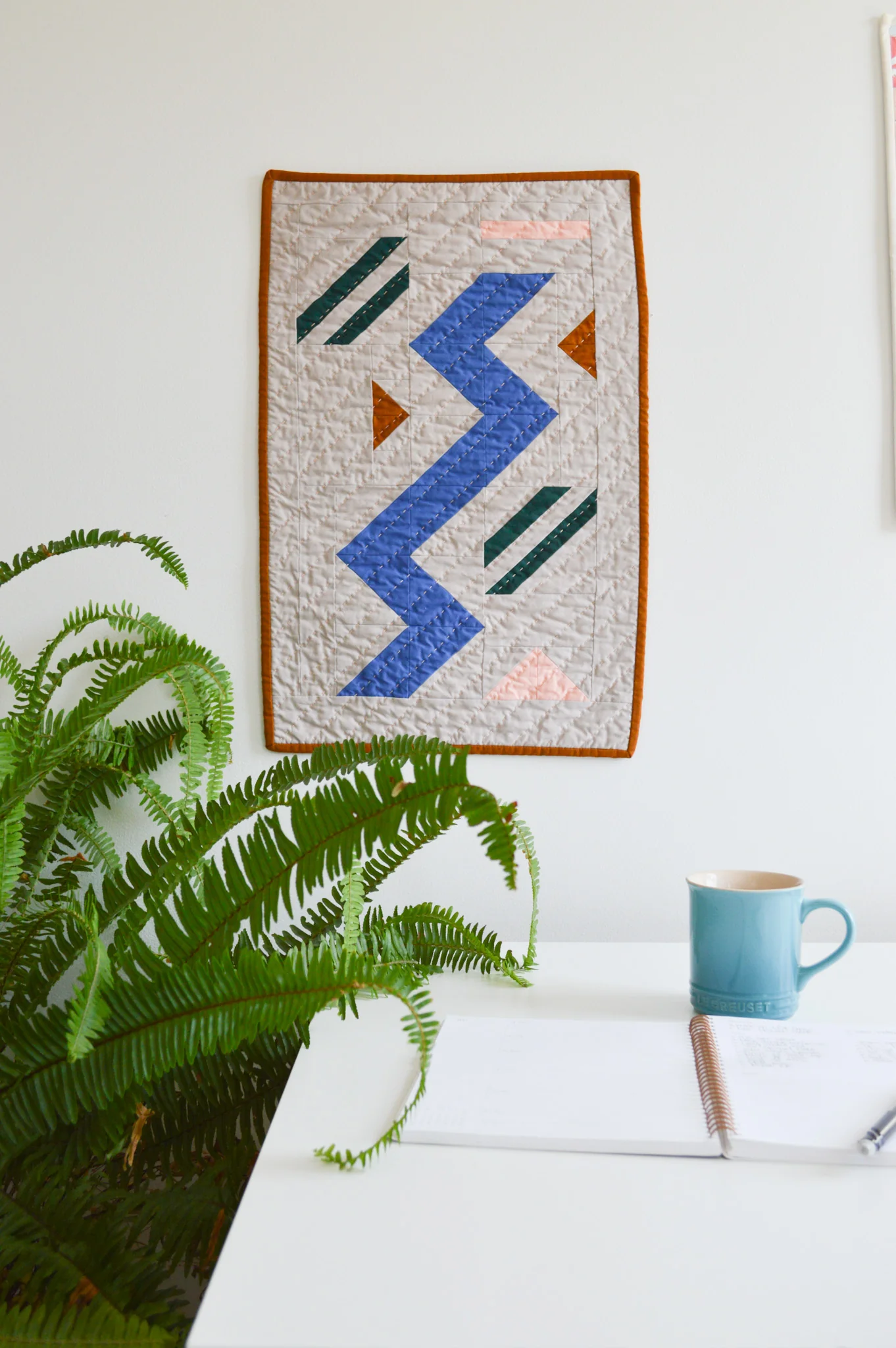 Rivulet (Compassion) | PDF Download Mini Quilt Pattern - Image 2