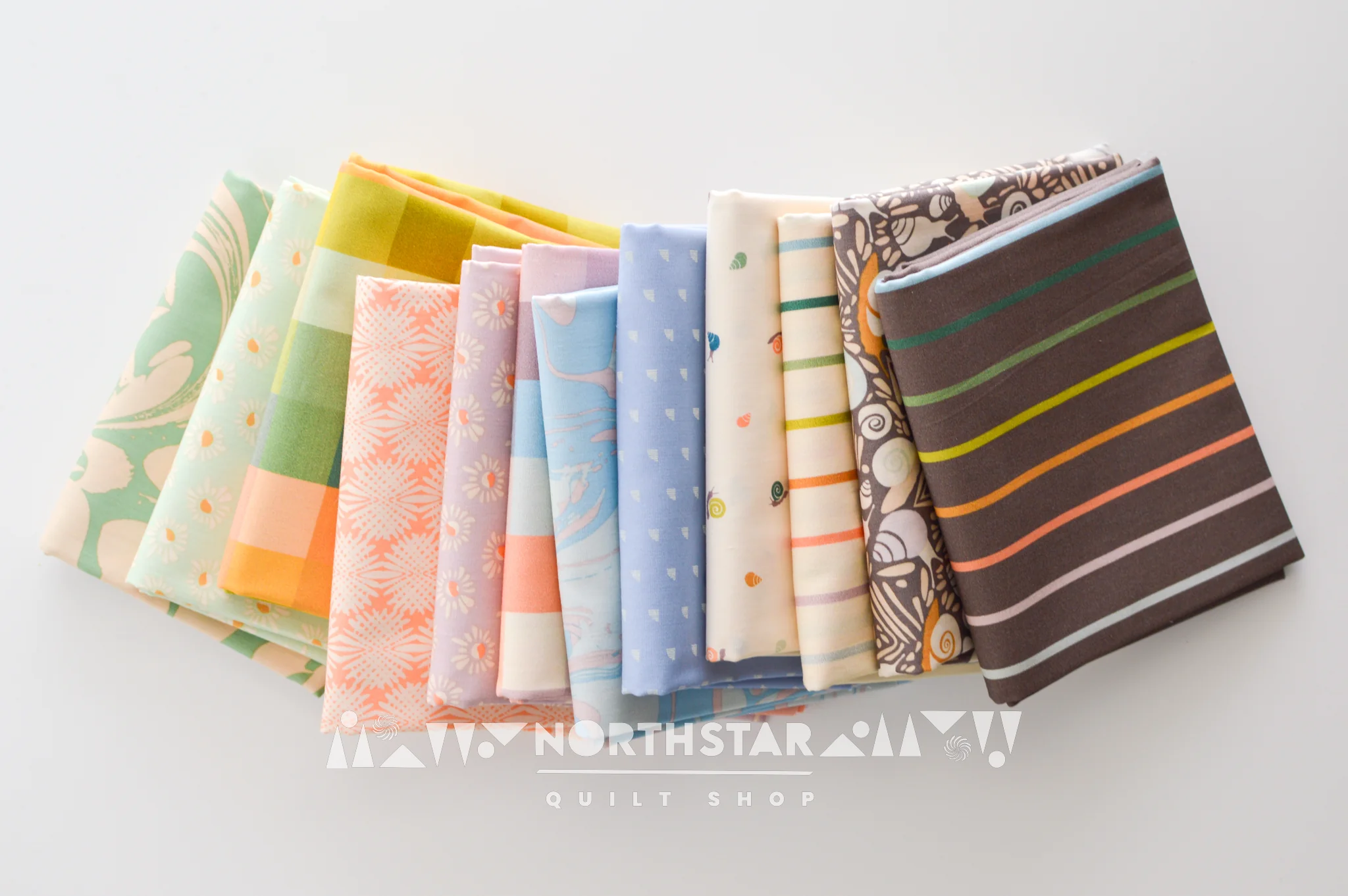 Slow Summer Collection | Art Gallery Fabrics Cotton Quilting Bundle - Image 3