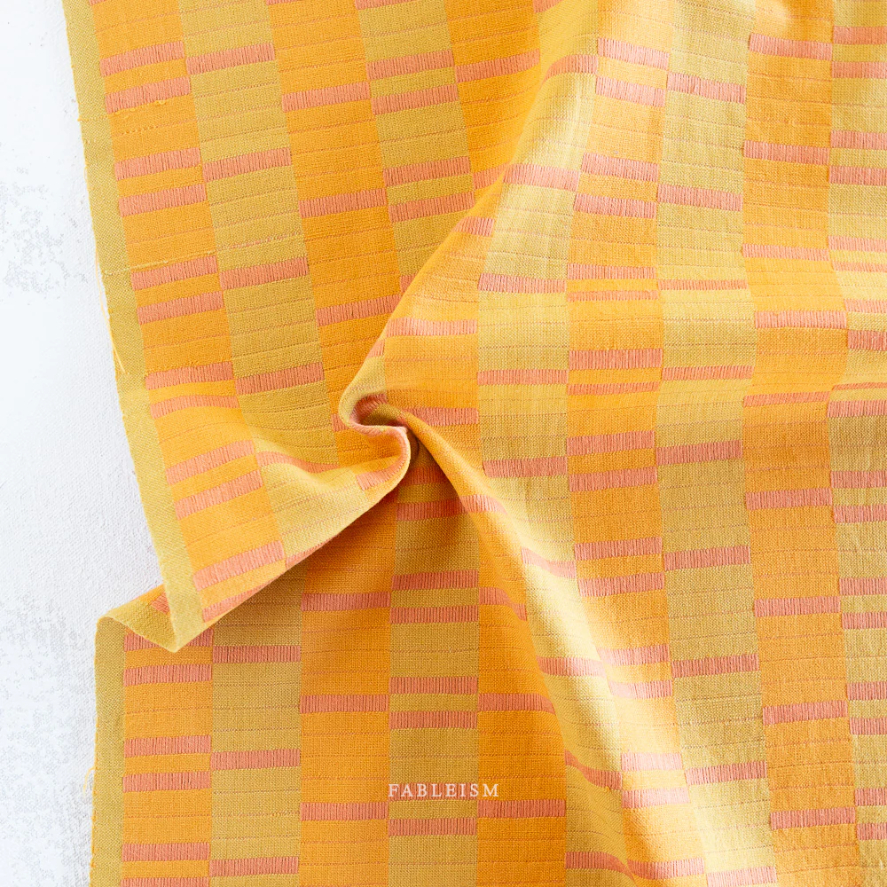 Southwest Stripe Mango | Fableism Supply Co Cotton Quilting Yardage - Image 2