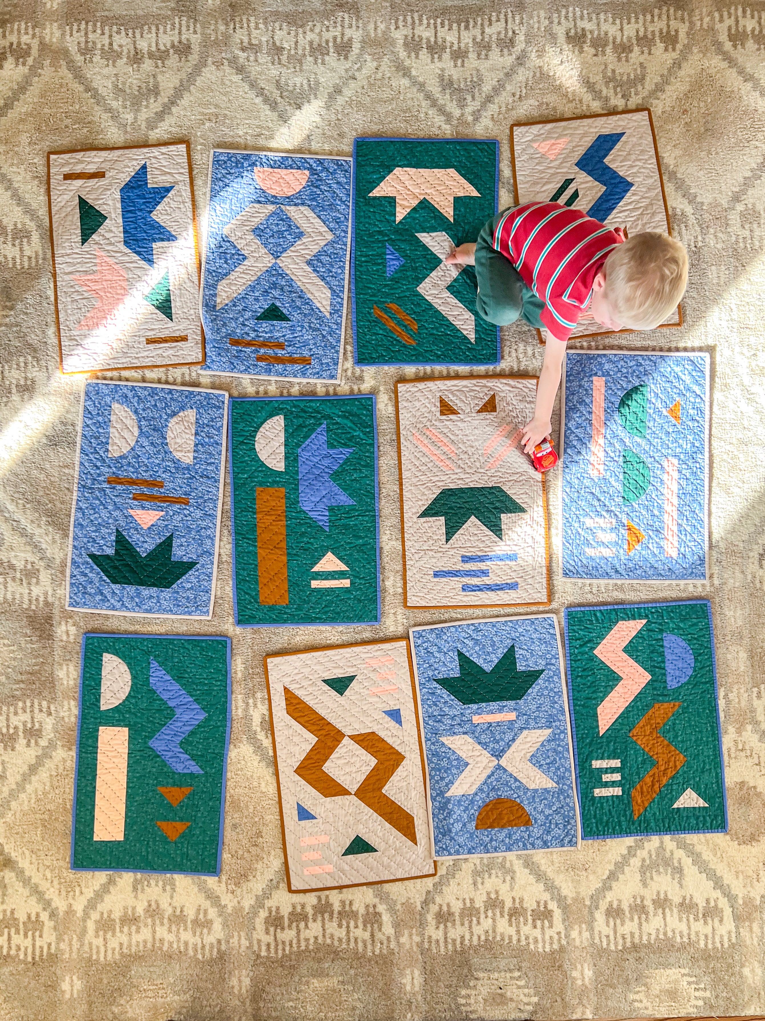 Protostar (Boundaries) | PDF Download Mini Quilt Pattern - Image 5